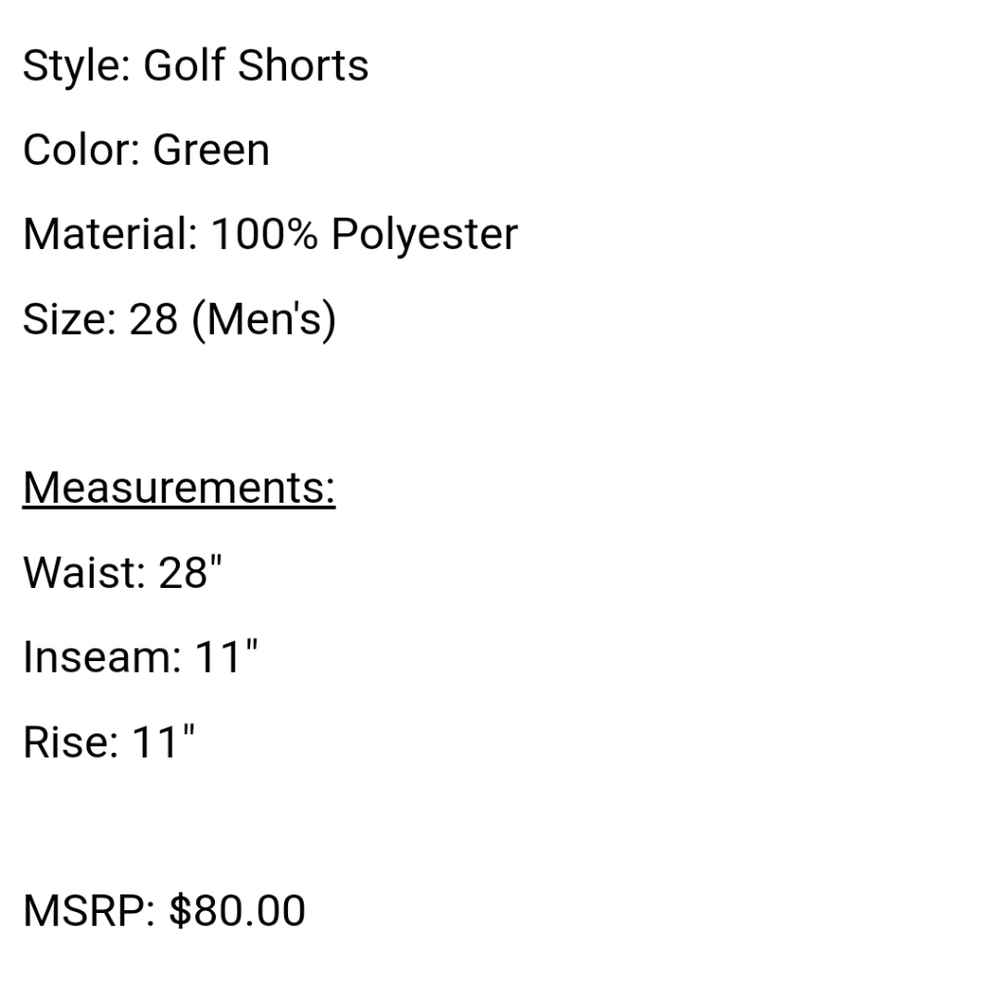 NWT Men's Nike Flex Charms Golf Shorts - Picture 14 of 16